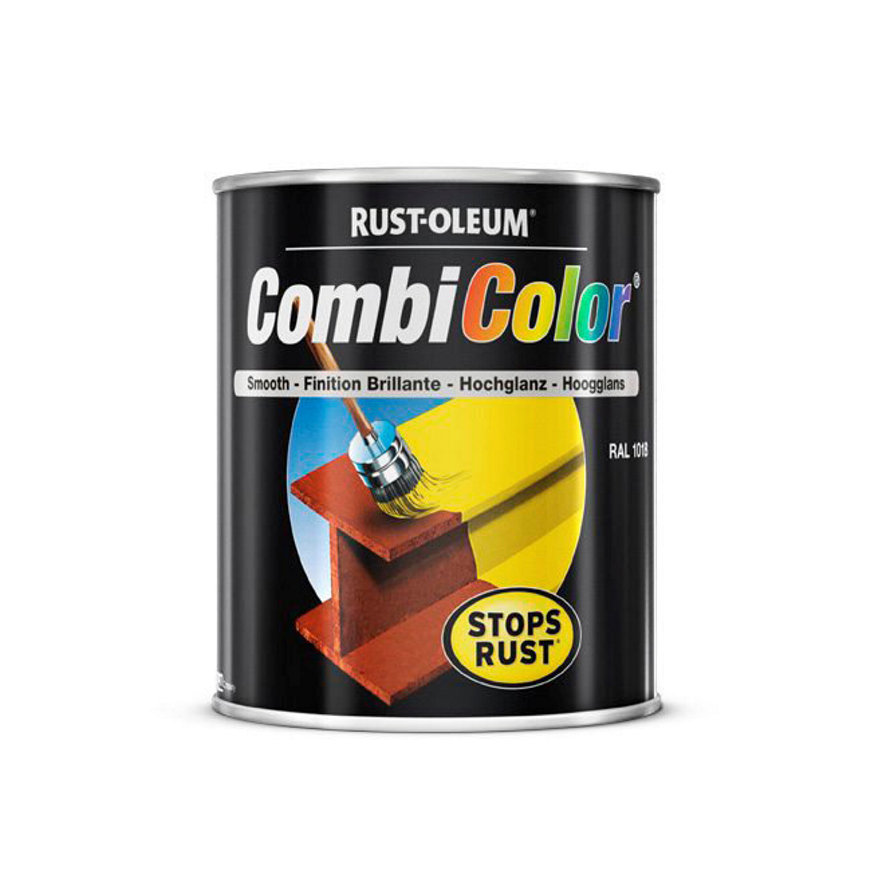 Rust-Oleum Combicolor anti-roest grondlaag en deklaag in zwart (RAL 9005), 750 ml Wildkamp.nl