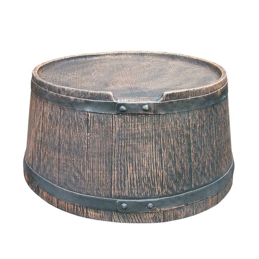 Roto regentonstandaard houten look, voor 120 & 150 liter regenton, 58 x 31 cm 